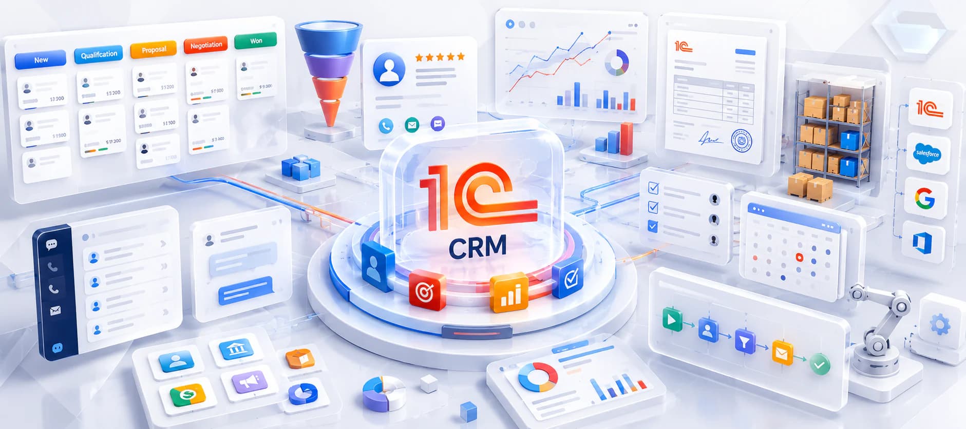 Внедрение 1С:CRM