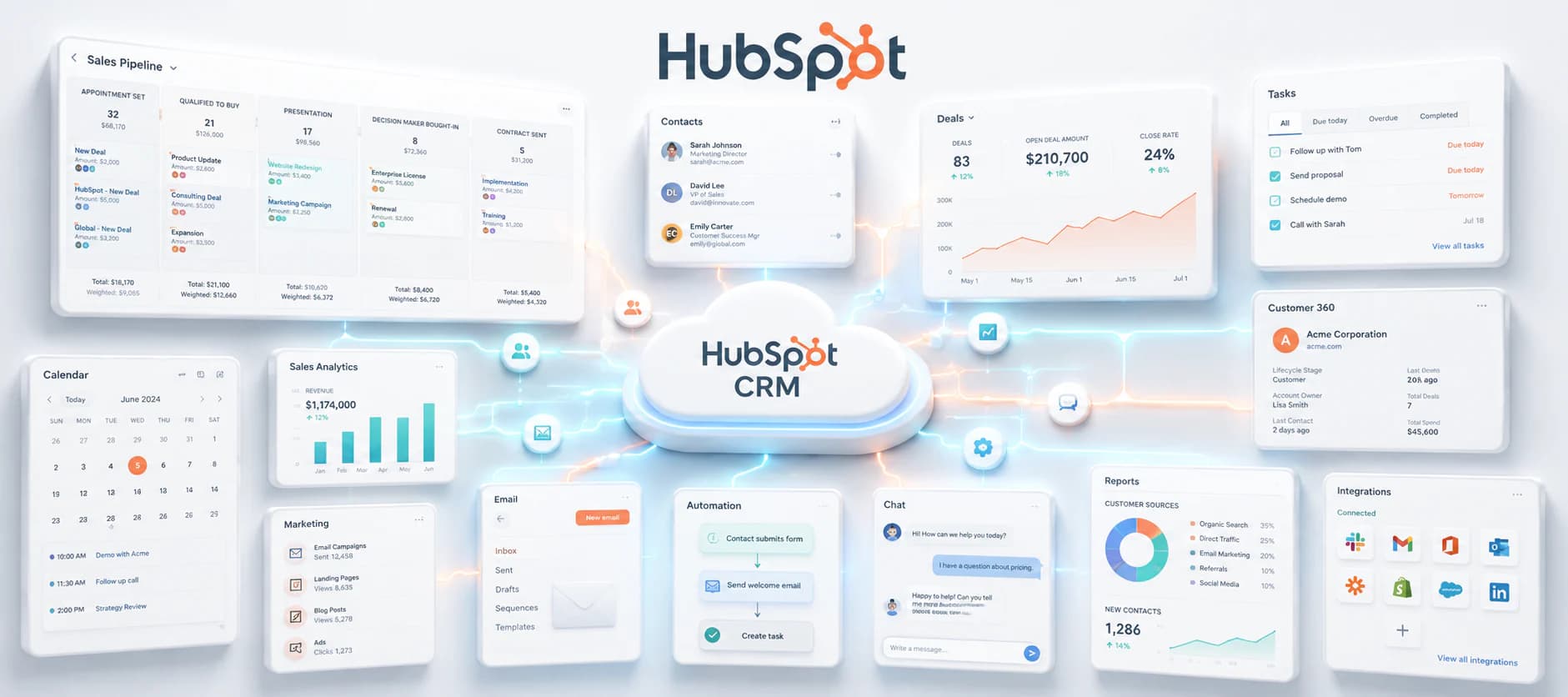 Внедрение HubSpot CRM