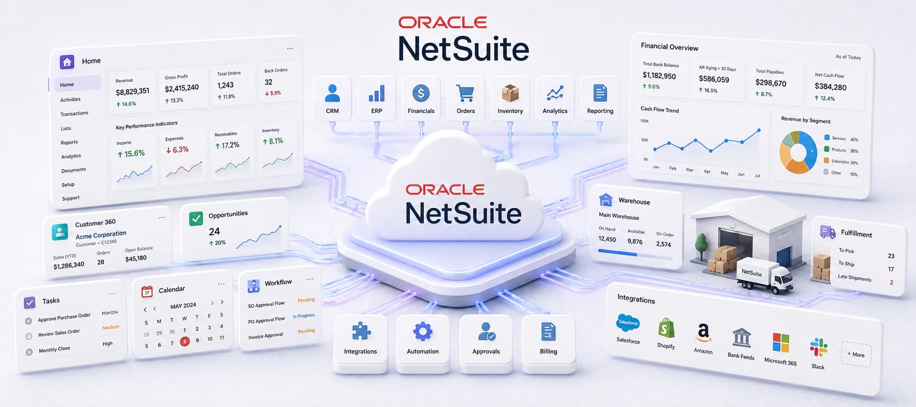 Внедрение Oracle NetSuite