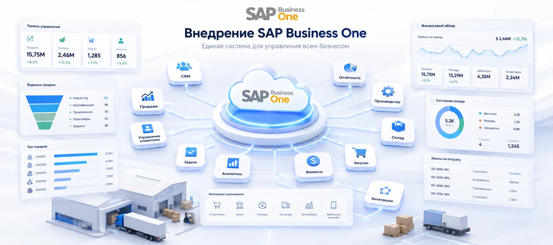 Внедрение SAP Business One